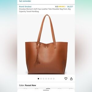 Brown shoulder bag